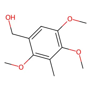 (2,4,5-Trimethoxy-3-methylphenyl)methanol structure