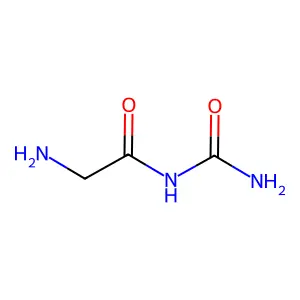 2-amino-N-carbamoylacetamide structure
