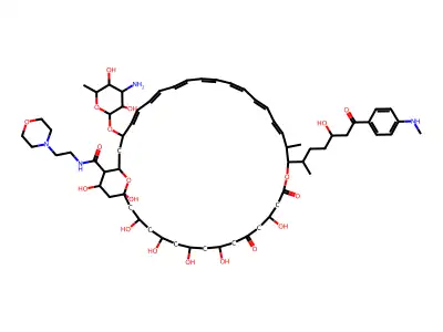 Partricin A morpholinoethylamide structure