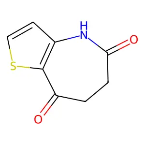 6,7-Dihydro-4H-thieno[3,2-b]azepine-5,8-dione structure