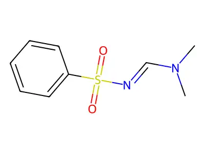 N,N-Dimethyl-N'-(phenylsulfonyl)formimidamide structure