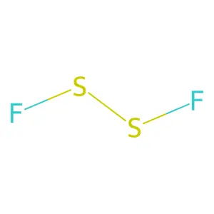 Sulfur fluoride (S2F2) structure