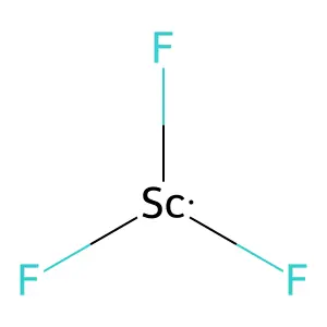 Scandium fluoride structure