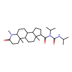 Turosteride structure