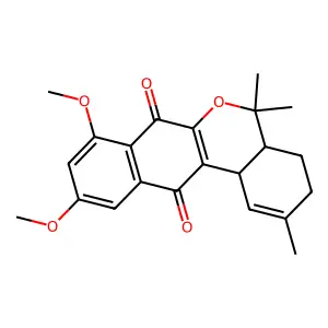 Naphthgeranine A structure