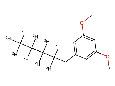 1,3-Dimethoxy-5-pentylbenzene structure