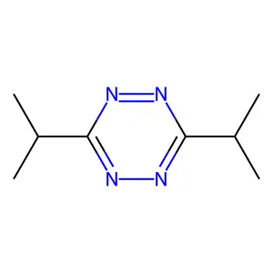 3,6-Di(propan-2-yl)-1,2,4,5-tetrazine structure