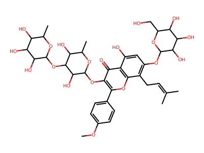 Hexandraside D structure