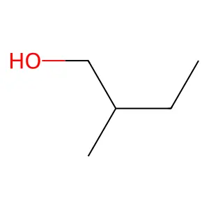 2-Methyl-1-butanol structure