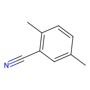 2,5-Dimethylbenzonitrile structure