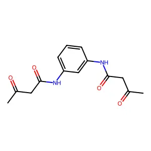 3'-Acetoacetamidoacetoacetanilide structure