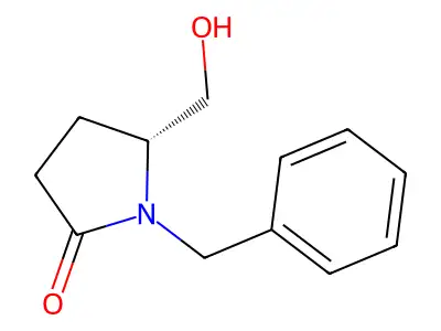 1-Benzyl-5-(hydroxymethyl)pyrrolidin-2-one structure