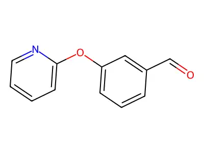 3-(Pyridin-2-yloxy)benzaldehyde structure