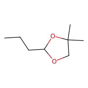 4,4-Dimethyl-2-propyl-1,3-dioxolane structure