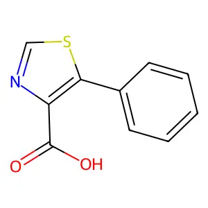 5-phenyl-1,3-thiazole-4-carboxylic Acid structure