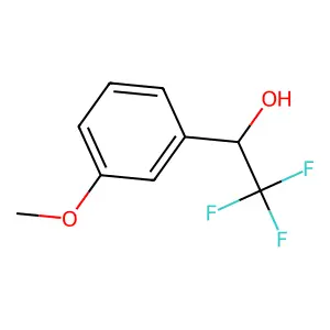 (1S)-2,2,2-trifluoro-1-(3-methoxyphenyl)ethan-1-ol structure