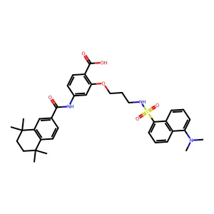 Chemical Compound (C37H43N3O6S) structure