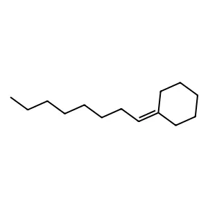 Octylidenecyclohexane structure