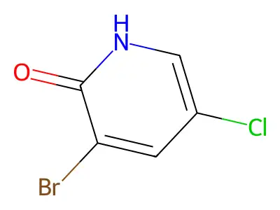 3-Bromo-5-chloropyridin-2-ol structure
