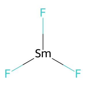Samarium fluoride (SmF3) structure