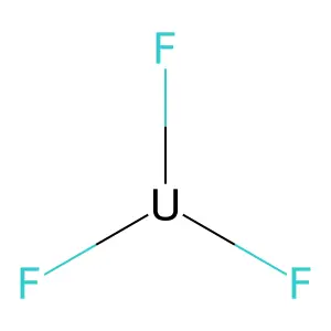 Uranium fluoride (UF3) structure
