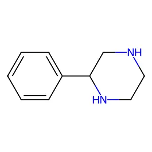 (2S)-2-phenylpiperazine structure
