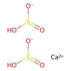 Calcium bisulfite structure