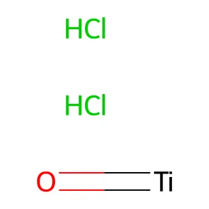Titanium, dichlorooxo- structure