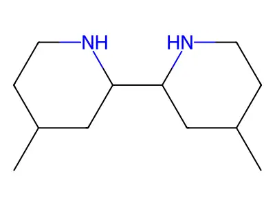 4,4'-Dimethyl-2,2'-bipiperidine (mixture of isomers) structure