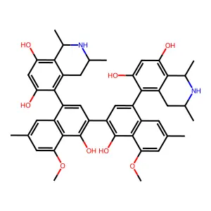 Michellamine A structure