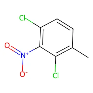 2,4-Dichloro-3-nitrotoluene structure