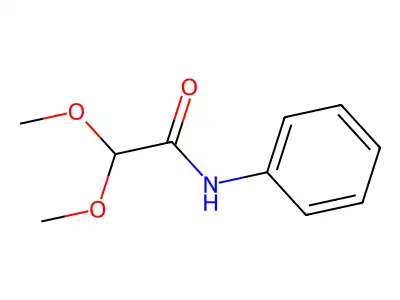 N-(3,4-Dimethoxyphenyl)acetamide structure