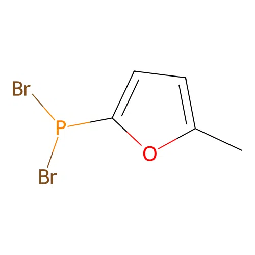 (5-Methyl-2-furyl)dibromophosphine structure