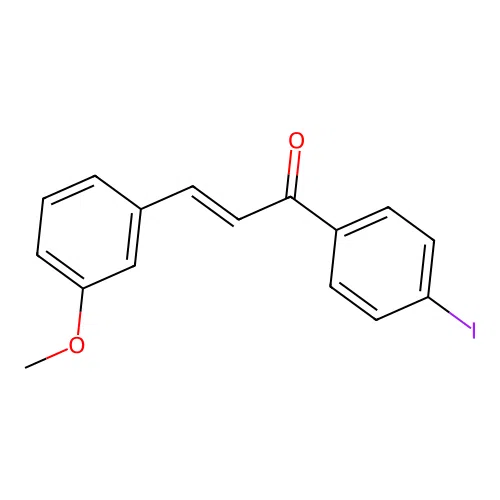 1-(4-Iodophenyl)-3-(3-methoxyphenyl)-2-propen-1-one structure