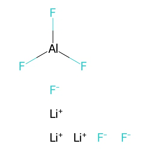 Lithium hexafluoroaluminate structure