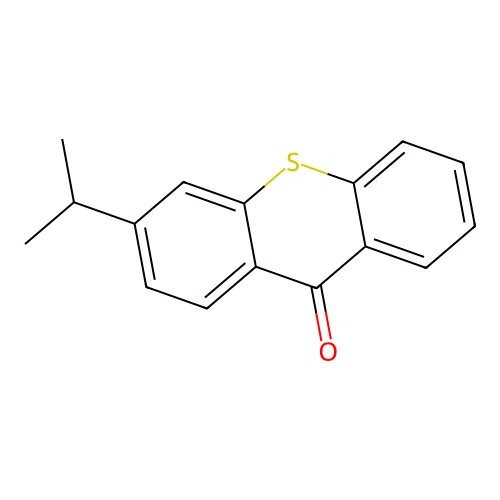 9H-Thioxanthen-9-one, 3-(1-methylethyl)- structure