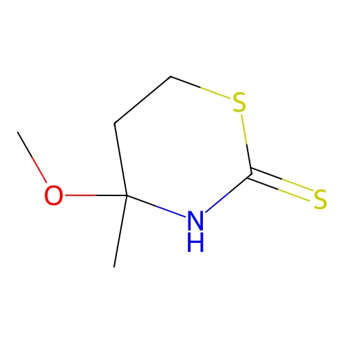 4-Methoxy-4-methyl-1,3-thiazinane-2-thione structure