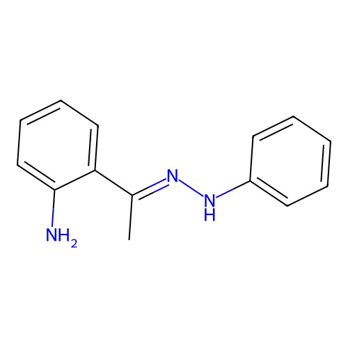 2'-Aminoacetophenone phenylhydrazone structure