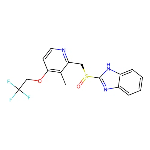Levolansoprazole structure