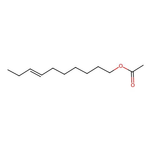 7E-Decenyl acetate structure