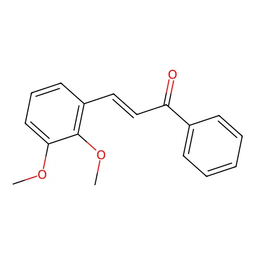 (2E)-3-(2,3-Dimethoxyphenyl)-1-phenylprop-2-en-1-one structure