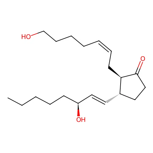 11-Deoxyprostaglandin E2-1-alcohol structure