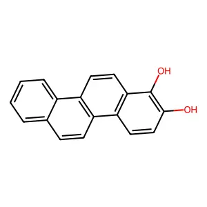 Chrysene-1,2-diol structure