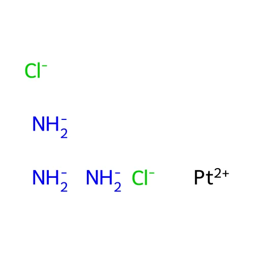 Platinum ammine chloride structure