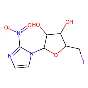 Iodoazomycin arabinoside structure