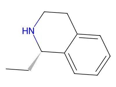 1-Ethyl-1,2,3,4-tetrahydroisoquinoline structure