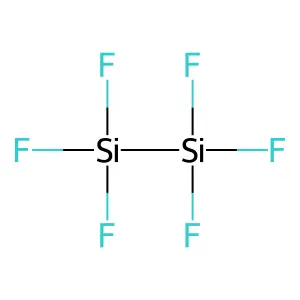 Hexafluorodisilane structure