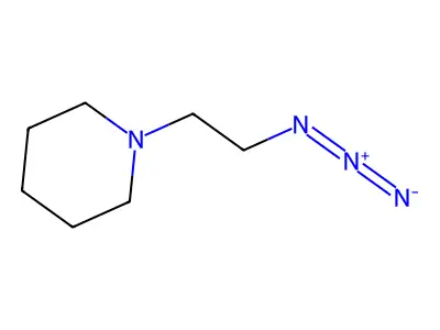 1-(2-Azidoethyl)piperidine structure
