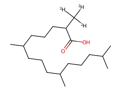 Pristanic acid structure