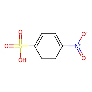 4-Nitrobenzenesulfonic acid structure